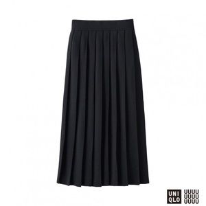 Uniqlo u merino pleated skirt
